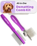 Poodoodle Pain-free Dematting Comb Kit For Dogs Cats, Rake Detang.... Fixed Price $77.90.