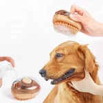 Stryfull Pet Bath Scrubber With Shampoo Dispenser Washing & Grooming Orange. Fixed Price $17.84.