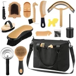 Abbylike 15 Pieces Horse Grooming Kit With Organizer Tote Bag Tack Room Suppl.... Fixed Price $91.93.
