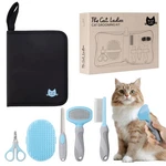 Cat Grooming Kit - 5 Piece Brushes With Comb And Matted Fur Undercoat D.... Fixed Price $34.52.