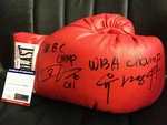 Yuh Myung-woo Chi In-jin Dual Auto Autograph Everlast Boxing Glove Psa/dna Korea. Fixed Price $399.99.
