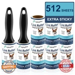 Skytogether Extra Sticky Lint Rollers W/ 2 Handles & 8 Refills For Pet Hair Du. Fixed Price $29.87.