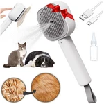 Furbuddies (abandoned Pets Charity 4-in-1 Pet Steam Brush Ultra Black Gray. Fixed Price $24.18.