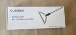 Goseder Carpet Rake For Pet Hair Removal Reusable Extra Long Adjustable Handle. Fixed Price $15.00.