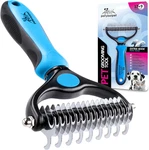 Pat Your Pet Deshedding Brush - Double-sided Undercoat Rake For Dogs & Cats Sh. Fixed Price $23.39.