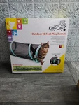 New Kitty City Cat Tunnel Mesh Pop-open 10' Toy. Fixed Price $19.99.